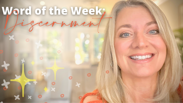 word of the week for living well today with angela moonan is discernment
